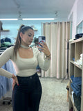 Camiseta licra cuello