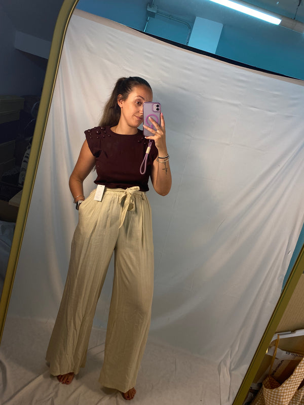 Pantalón lazo