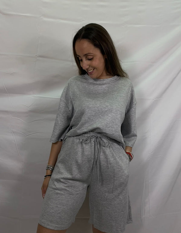 Conjunto Gris Sport
