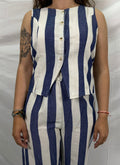 Conjunto Rayas Navy